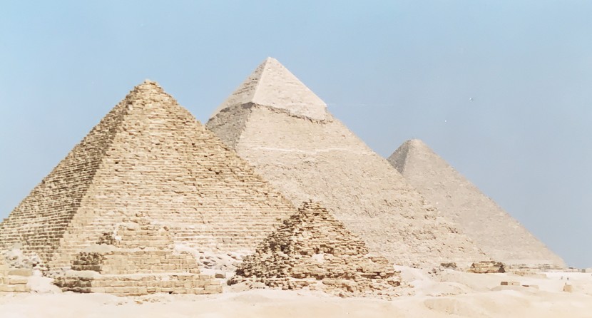 Pyramids, Giza, Egypt (1989)