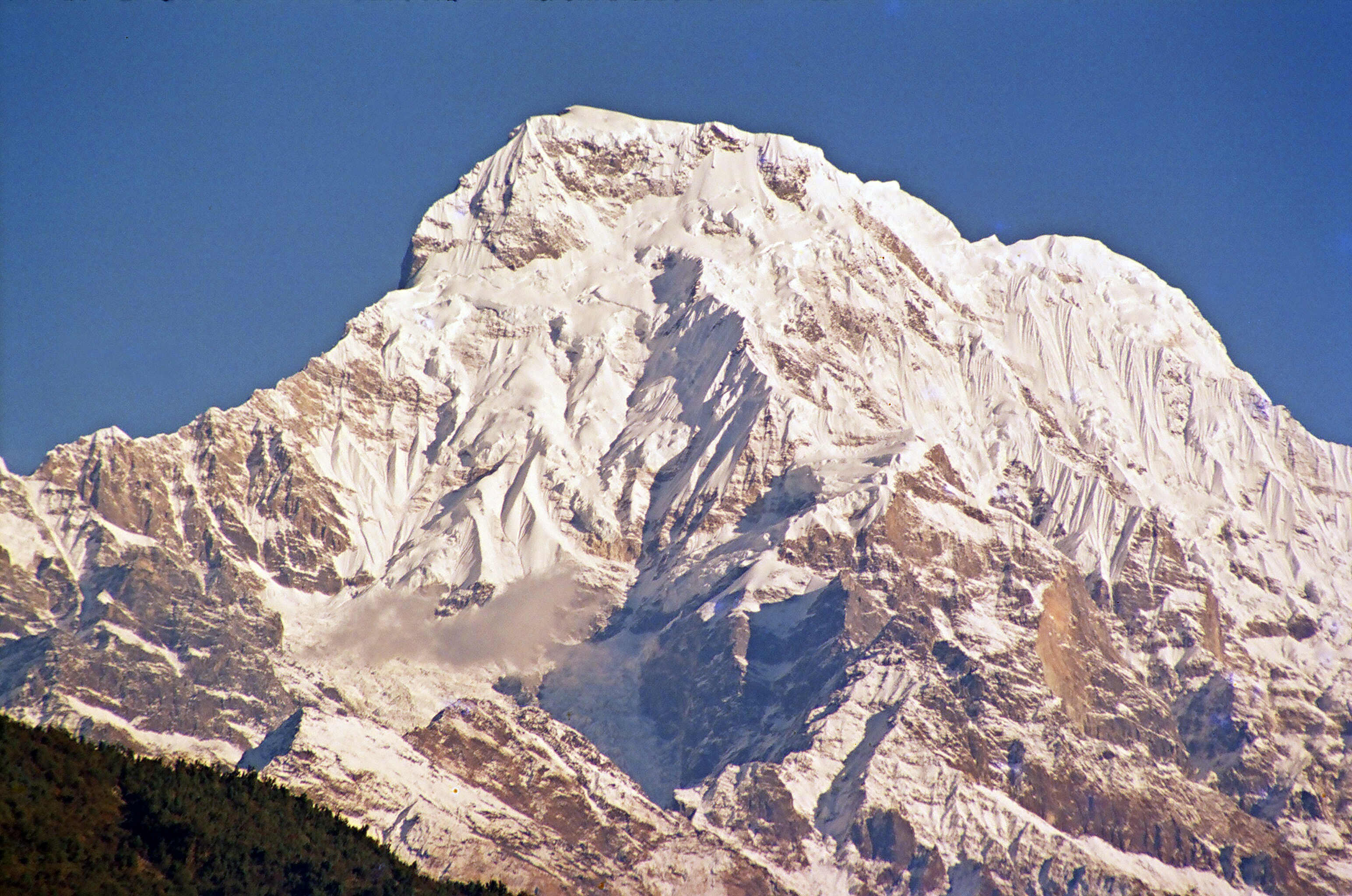 Mt Dhaulagiri View, Ghorepani, Nepal (1989)
